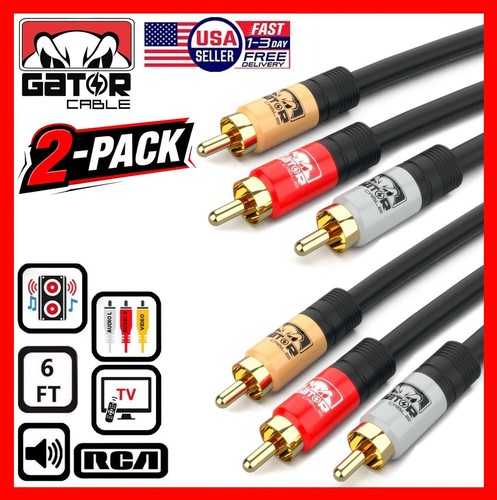 Pack rca composite cable - 2-pack,