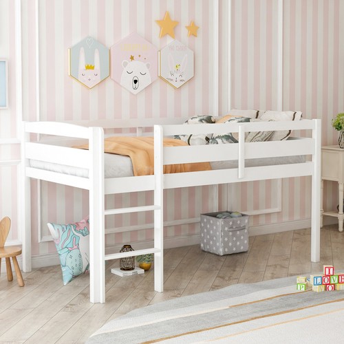 Twin size bed frame - bed, wood