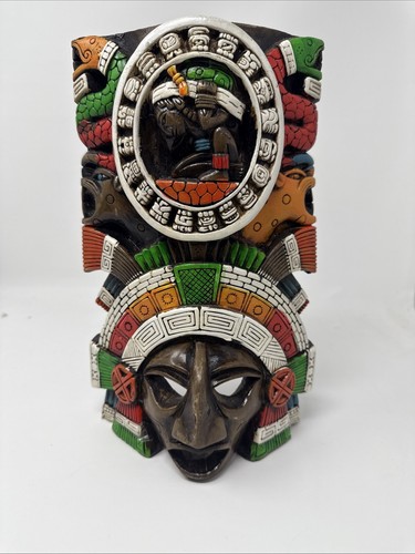 Aztec mask replica - aztec, wall