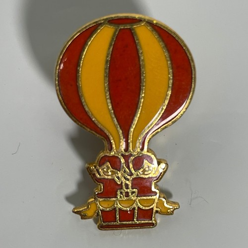 Vtg hot air balloon red - air,