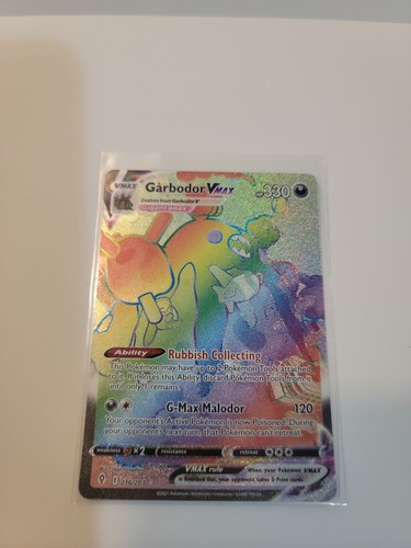 Garbodor vmax rainbow - garbodor,