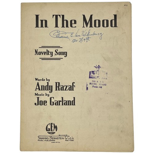 Vintage sheet music the - vintage, in