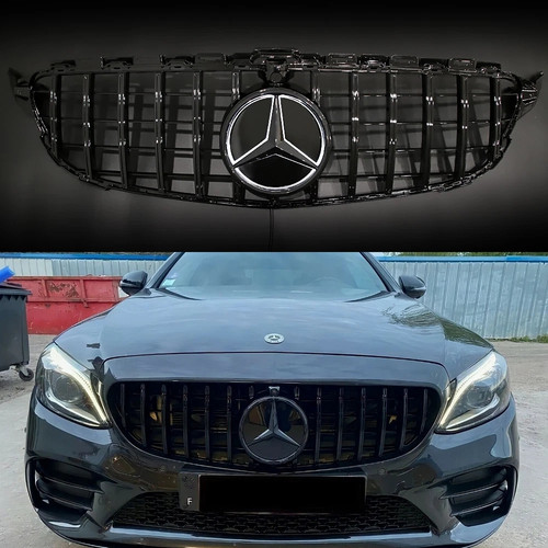 Black front bumper grille - bumper,
