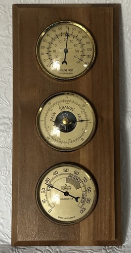 Vintage weather barometer - vintage,