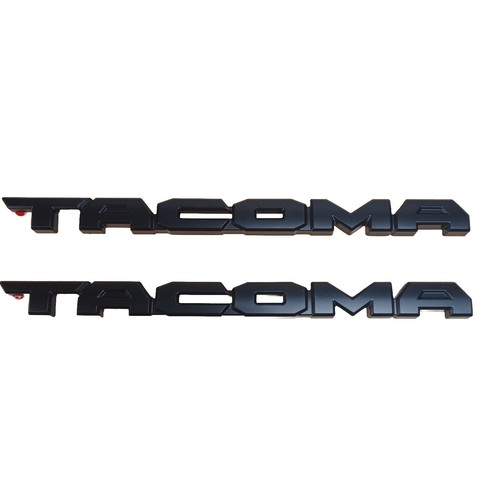 Toyota tacoma blackout - tacoma, badge