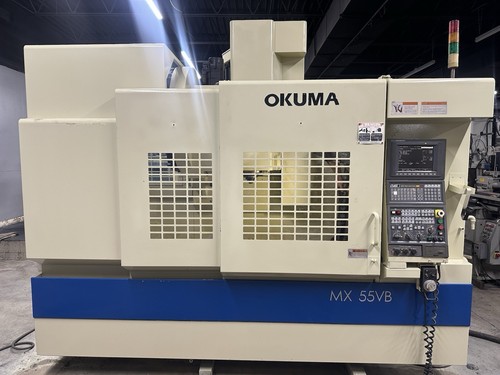 Okuma 55vb cnc vertical - okuma, mx-55vb
