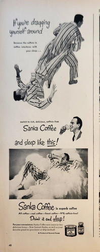 1947 sanka instant coffee - 1947,
