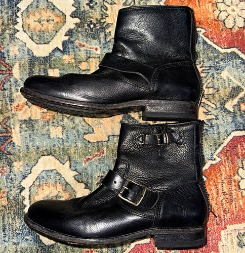 Frye black leather - frye, ankle
