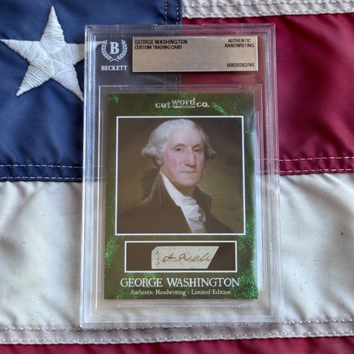 George washington handwritten - george,