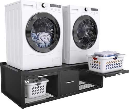 Washer and dryer pedestals - and,