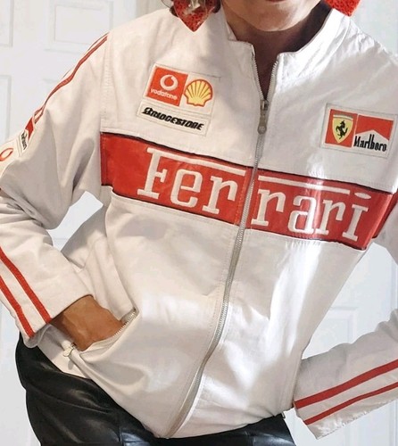 Ferrari vintage white - ferrari,
