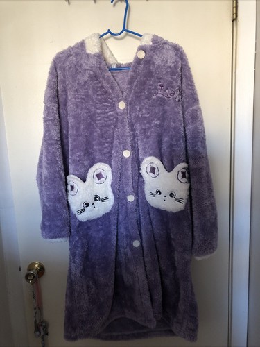 Hoodie women nightgown flannel - nightgown,