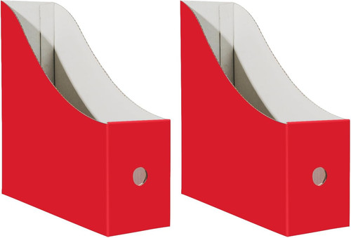 Pack red cardboard - red,
