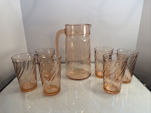 Vintage arcoroc france pink - arcoroc,