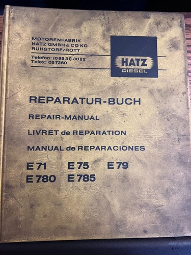 Hatz diesel engine - hatz, book