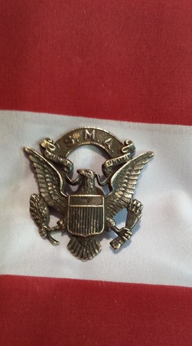 Military academy hat pin - military,