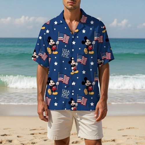Patriotic mickey mouse - patriotic, usa