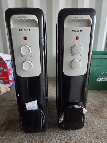 Oil filled radiant heaters - filled,