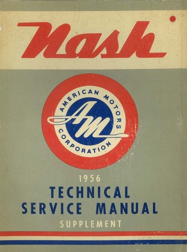 1956 nash supplement 1955 - supplement, to