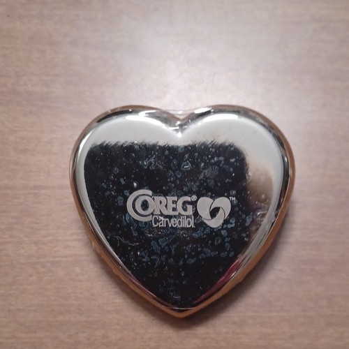 Coreg heart shaped metal - coreg, heart-shaped