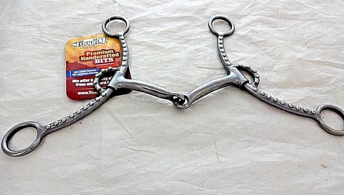 Gag curb bit snaffle mouth - bit,