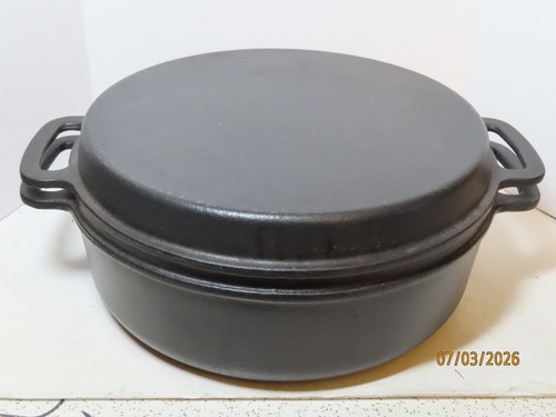 Vtg lauffer large cast iron - cast,