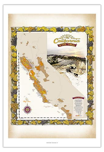 Along the california wine - along,