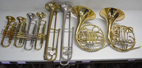 Set lot french horn - 2, horn,