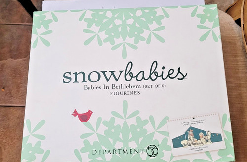 Dept snow babies - 56,