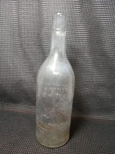 1890 bottle hayner whiskey - 1890's,