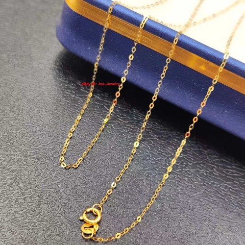 Real 18k yellow - yellow, 1.1mm