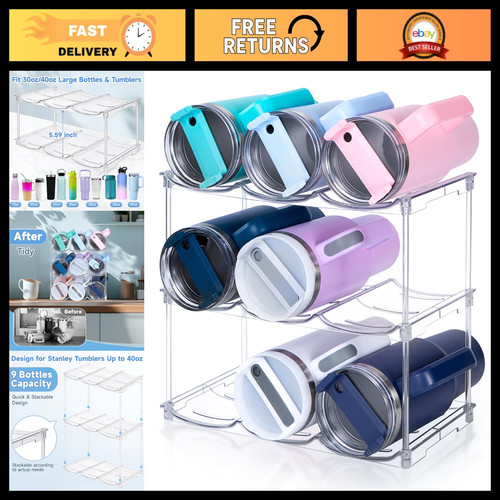 Stackable water bottle - stackable,