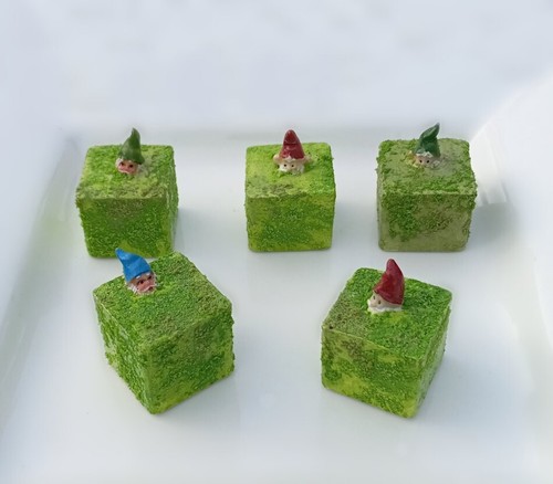 Set mini stone cube - set, of