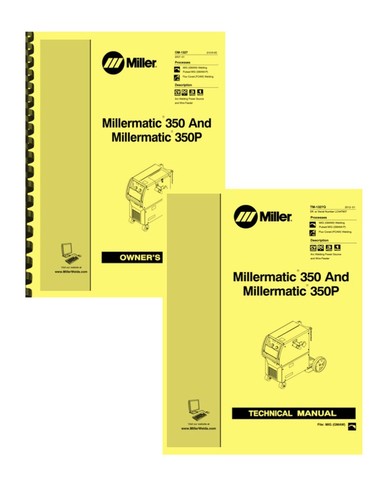 Miller millermatic 350 350p - miller,