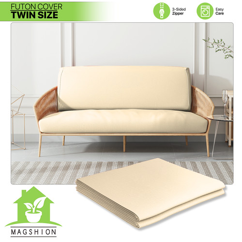 Ivory twin size slipcovers - ivory,