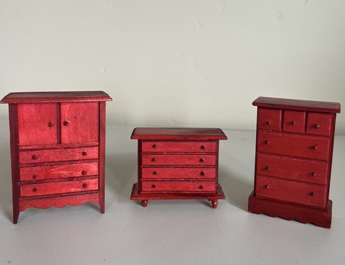 Greenbrier doll furniture red - greenbrier,