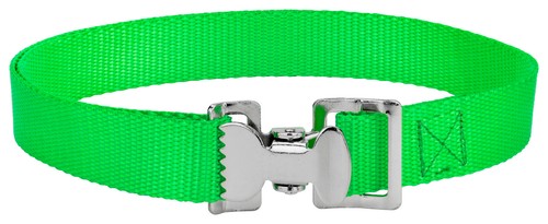 Alligator clip nylon tie - 10,