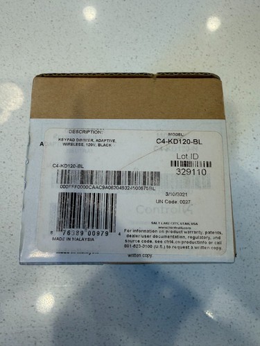 New control4 kd120 bl - control4, c4-kd120-bl