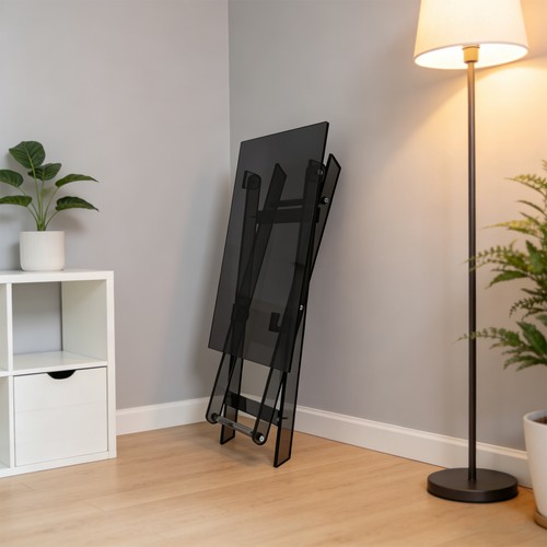 Acrylic folding table - folding,