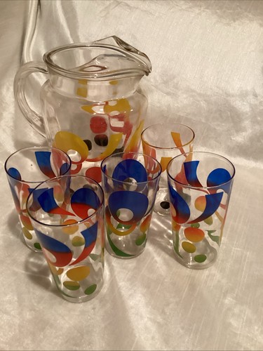 Vintage bright colorful - colorful, glass