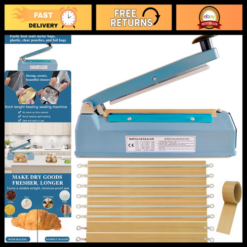 Impulse heat sealer for - heat,
