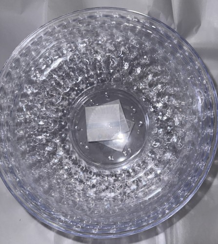 Plastic dimple serving bowl - plastic,