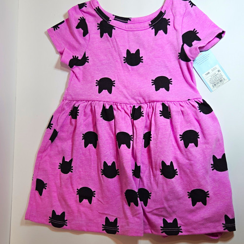 Cat jack girls - 12-18m, pink