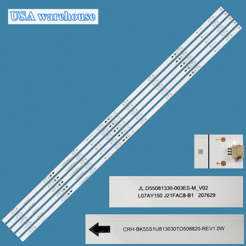 Led strips for hisense 55r6e - strips,