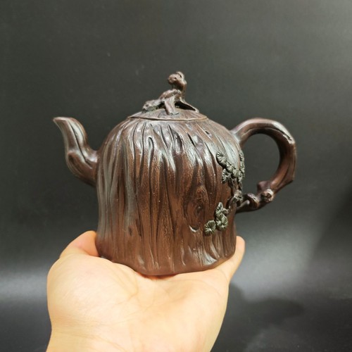 Yixing purple clay teapot hand - yixing,