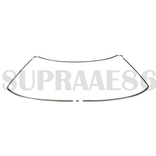 Front windshield trim chrome - trim,