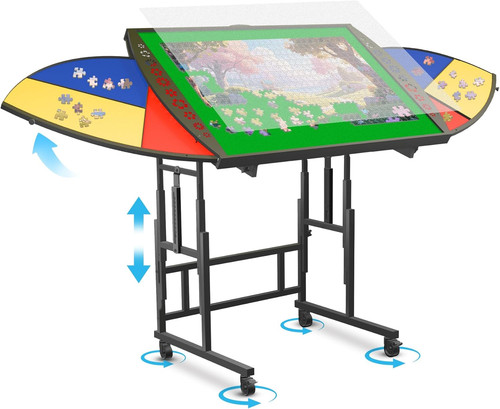 1500 pieces tilting - pieces, rotating