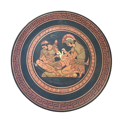Hand painted achilles - achilles, tending