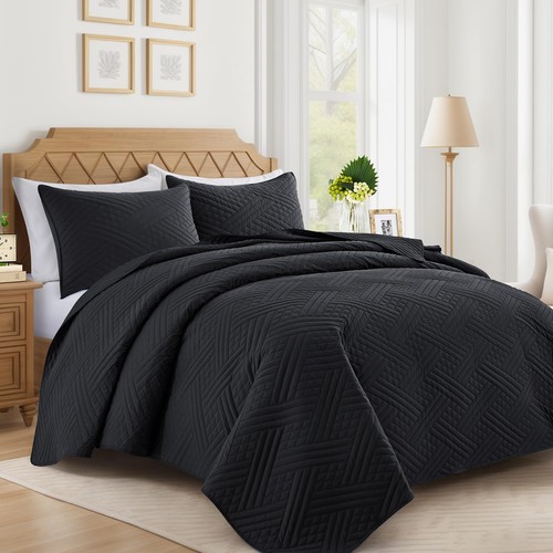 Lavsiry black quilt oversized - quilt,