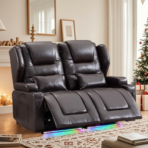 Loveseat recliner power double - recliner,